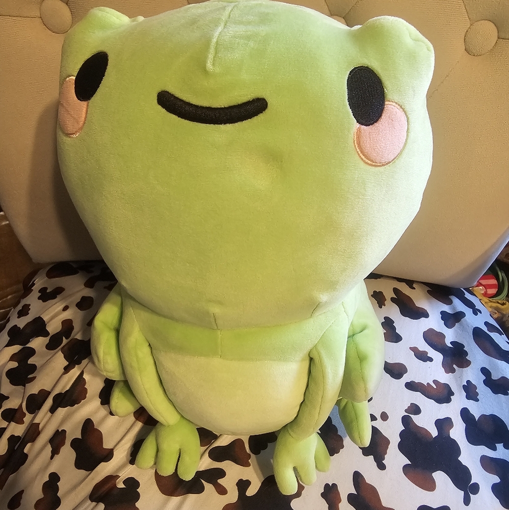 Smoko Frankie The Frog Plushie 12"
